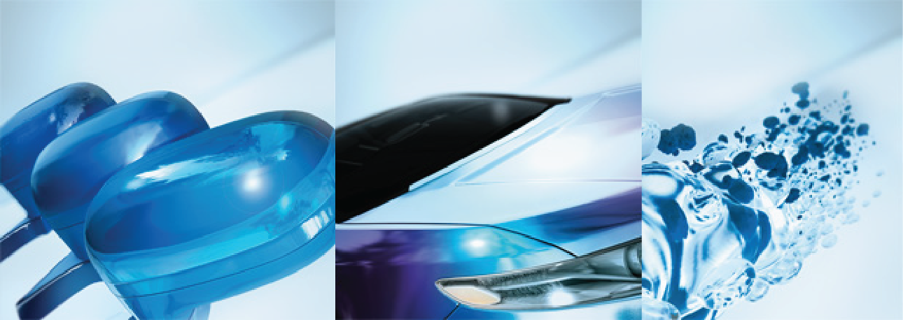 blue header